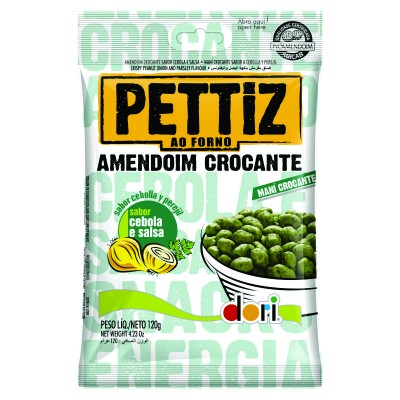 Amendoim Dori Pettiz Cebola e Salsa 120g