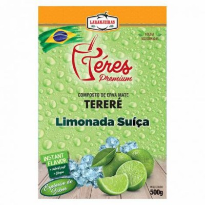 Erva Mate Tereré Limonada Suíça Laranjeiras 500g