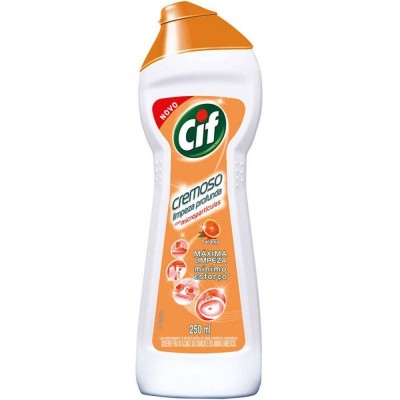 Saponáceo Cremoso Multiuso Laranja Cif Squeeze 250ml