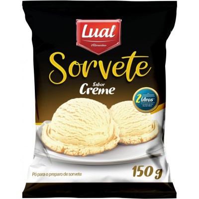 Preparo Para Sorvete Lual Creme 150gr