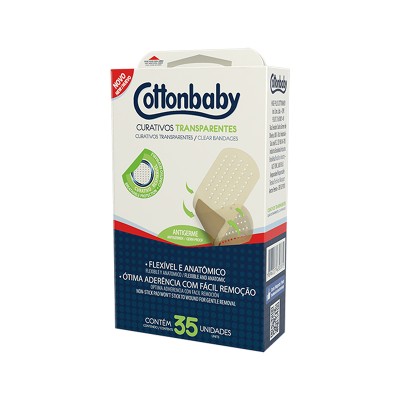 Curativo Transparente Cottonbaby 35un