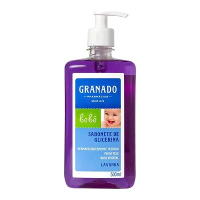 Sabonete Liquido Bebe Granado Lavanda 500ml