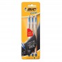 Caneta Bic Crist 0.8 Azul Cart 3un