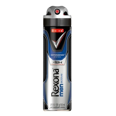 Desodorante Aerosol Active Dry 72h Rexona Men 150ml