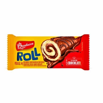 Rocambole Bauducco Roll Chocolate 34g