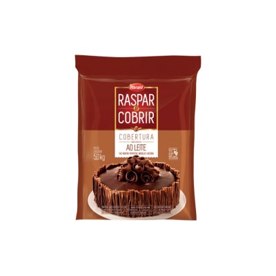 Cobertura De Chocolate Raspar E Cobrir Leite 5kg