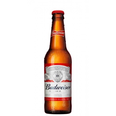 Cerveja Lager Budweiser Garrafa 330ml