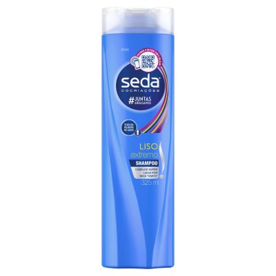 Shampoo Tecnologia Seladora De Lisos Seda Cocriações Liso Extremo Frasco 325ml