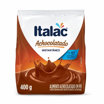 Achocolatado Em Po Sh Italac 