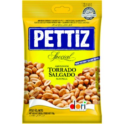 Amendoim Dori Pettiz Special Sem Pele 120g