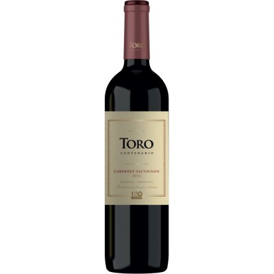 Vinho Argentino Tinto Meio Seco Toro Centenario Cabernet Sauvignon Mendoza Garrafa 750ml