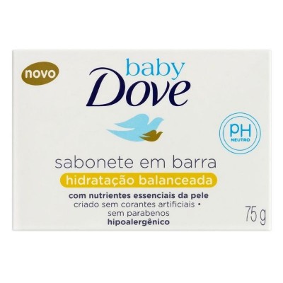 Sabonete Em Barra Dove Baby Hidratação Balanceada 75Gr