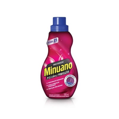 Amaciante Minuano Concentrado Rosa 500ml