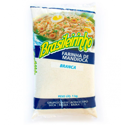 Farinha Mandioca Brasileirinho 1kg