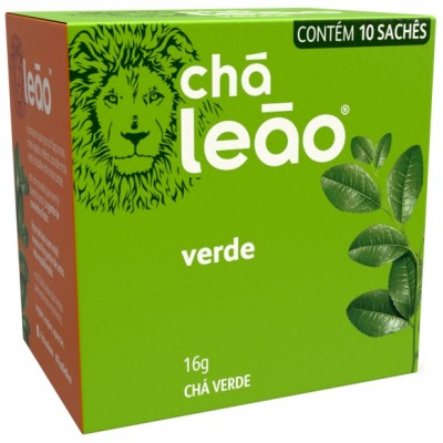 Cha Mate Leao Verde Sh C 10un