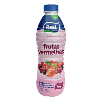 Bebida Lactea Real Frutas Vermelhas 800gr