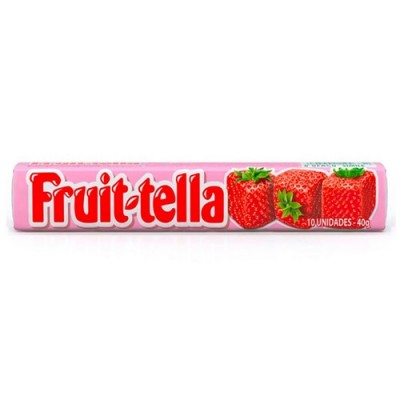 Bala Stick Fruittella Morango 40gr