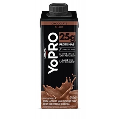 Bebida Lactea Yopro Milkshak Chocolate 25g Hp 250ml