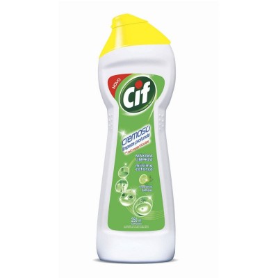 Saponáceo Cremoso Multiuso Limão Cif Poder Natural Squeeze 250ml