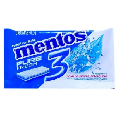 Goma Mentos Pure Fresh Mint 8,5gr