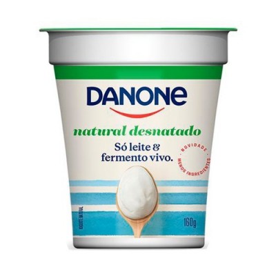 Iogurte Danone Natural Desnatado 160g