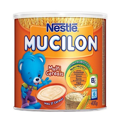 Mucilon Multicereais Nestle Lata 400gr