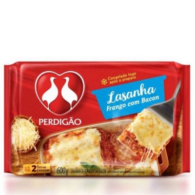 Lasanha Frango Bacon Perdigao 600gr