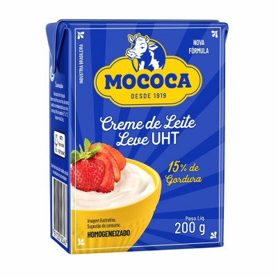 Creme De Leite Uht Mococa Tp 200g