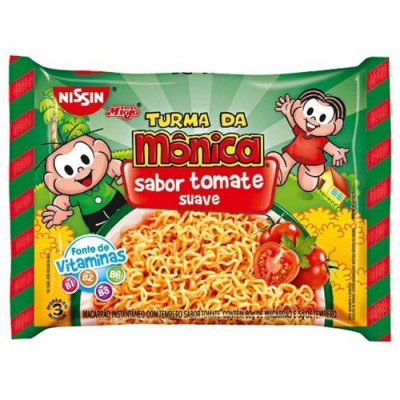 Macarrao Instantâneo Nissin Lamen Suave Tomate 85gr