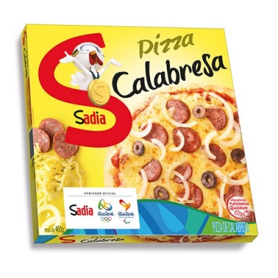 Pizza Calabresa Sadia 460gr