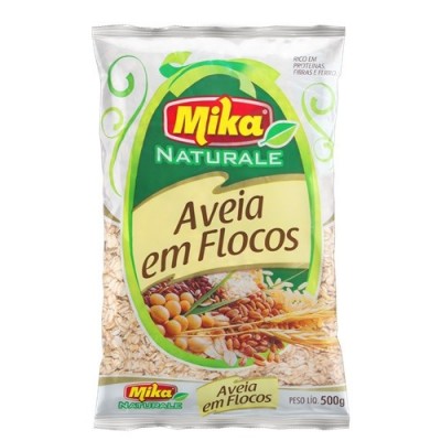 Aveia Mika Em Flocos Grossa 500gr