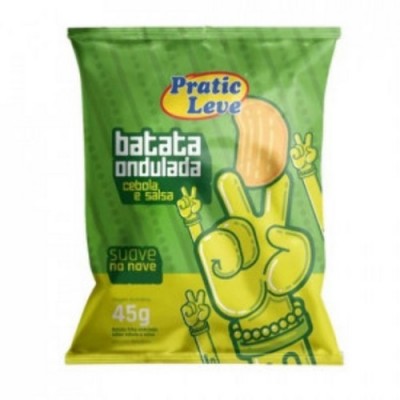 Batata Ondulada Pratic Leve Ceb/Sals 45g