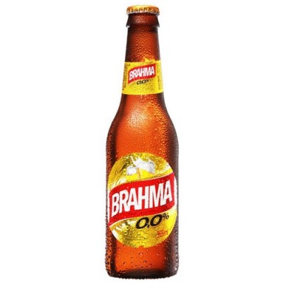 Cerveja Zero Álcool Brahma Garrafa 355ml