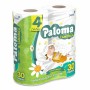 Papel Higienico Folha Simples Camomila Paloma 30mt Pacote 4rl