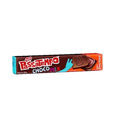 Biscoito Nestle Chocolate Passa tempo Recheio Chocolate