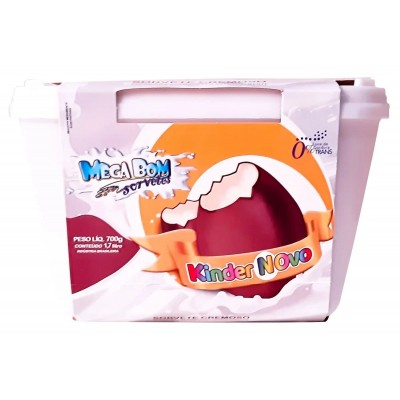 SORVETE MEGA BOM  KINDER NOVO POTE 1,7LT