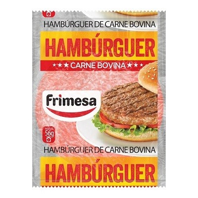 Hamburguer Carne Suina e Bovina Frimesa 56gr 