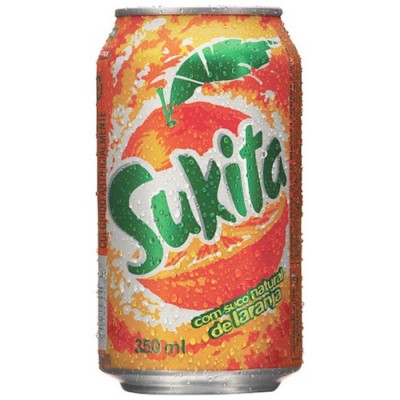 Refrigerante Sukita Laranja Lata 350ml