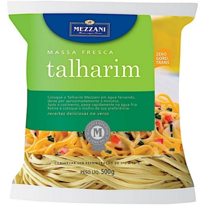 Massas Mezzani Talharim 500gr