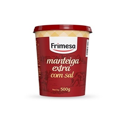 Manteiga Frimesa Extra Com Sal 500g