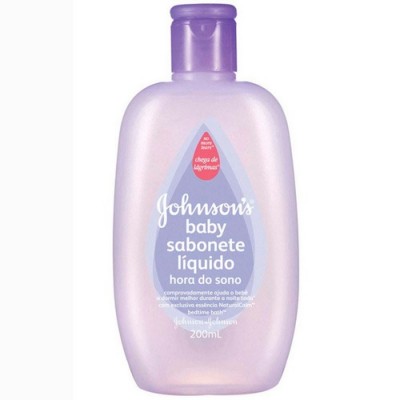 Sabonete Jhoson & Jhonson Liquido Baby Hora Do Sono 200ml