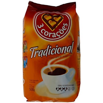 Cafe 3 Coracoes Tradicional Stan Pack 500g