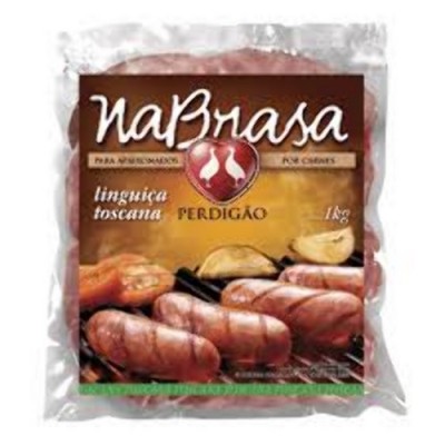 Linguica Toscana Nabrasa Perdigao 1kg