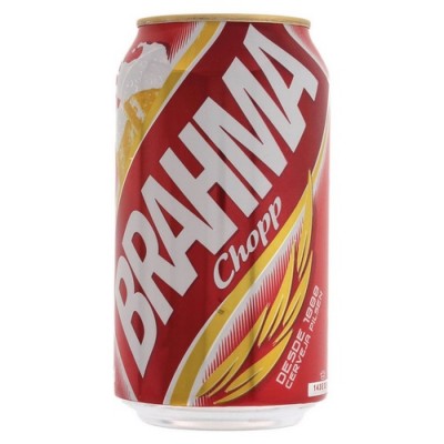 Cerveja Pilsen Brahma Chopp Lata 350ml