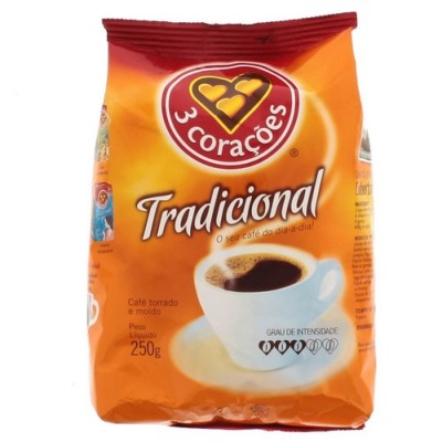 Cafe 3 Coracoes Tradicional Stan Pack 250g