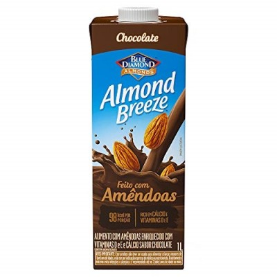 Leite Amendoa Almond Breeze Chocolate 1lt