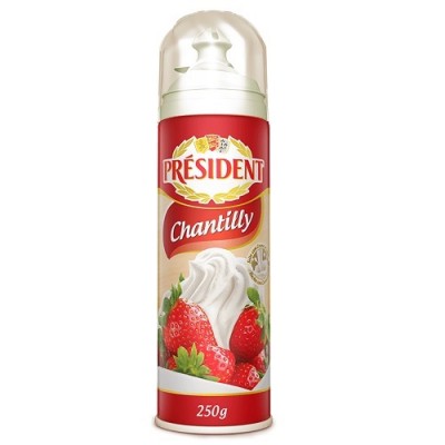 CREME CHANTILLY PRESIDENT 250GR