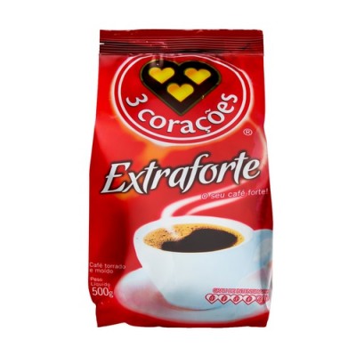 Cafe 3 Coracoes Extra Forte Stan Pack 500g