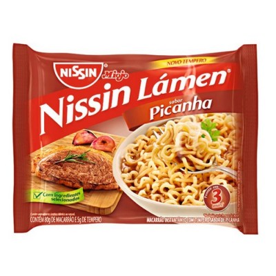 Macarrao Instantâneo Nissin Lamen Picanha 85g 