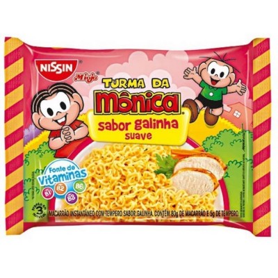 Macarrao Instantâneo Nissin Suave Galinha 85gr